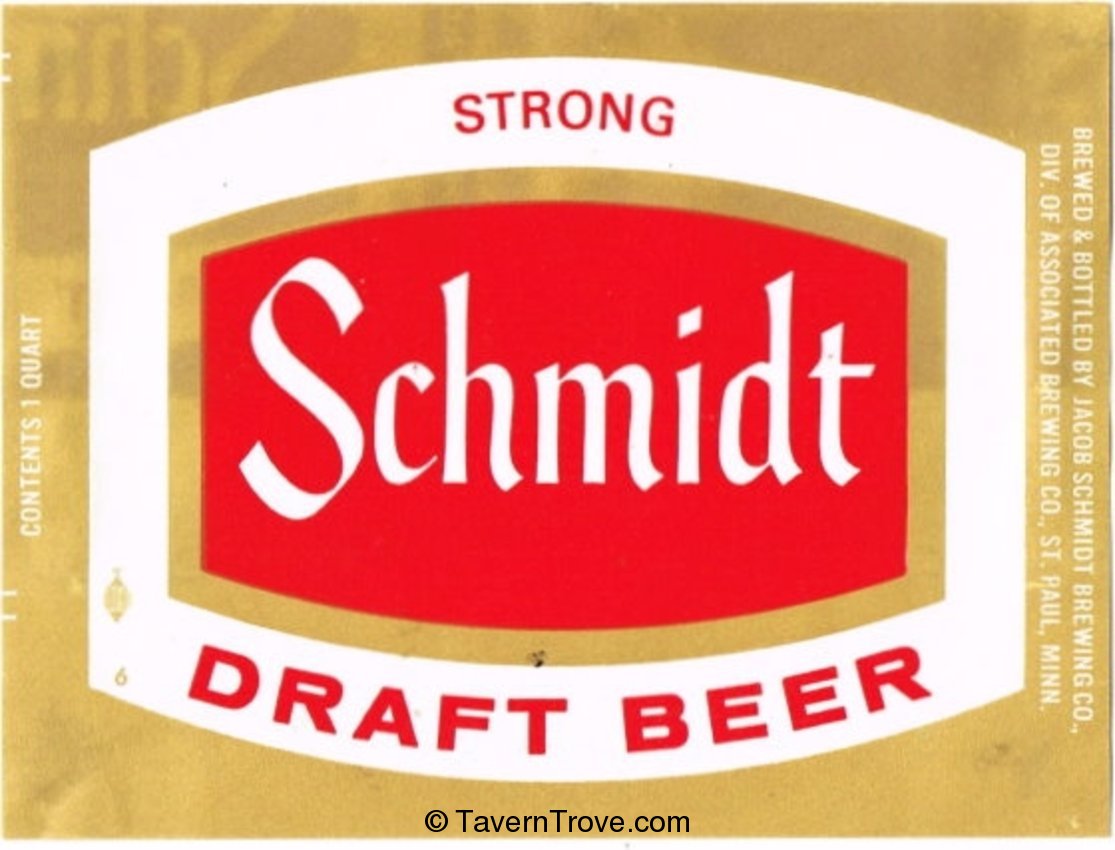 Schmidt Draft Beer