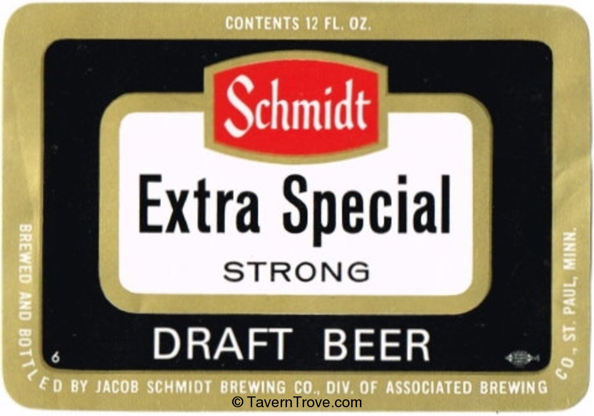 Schmidt Extra Special Draft Beer 