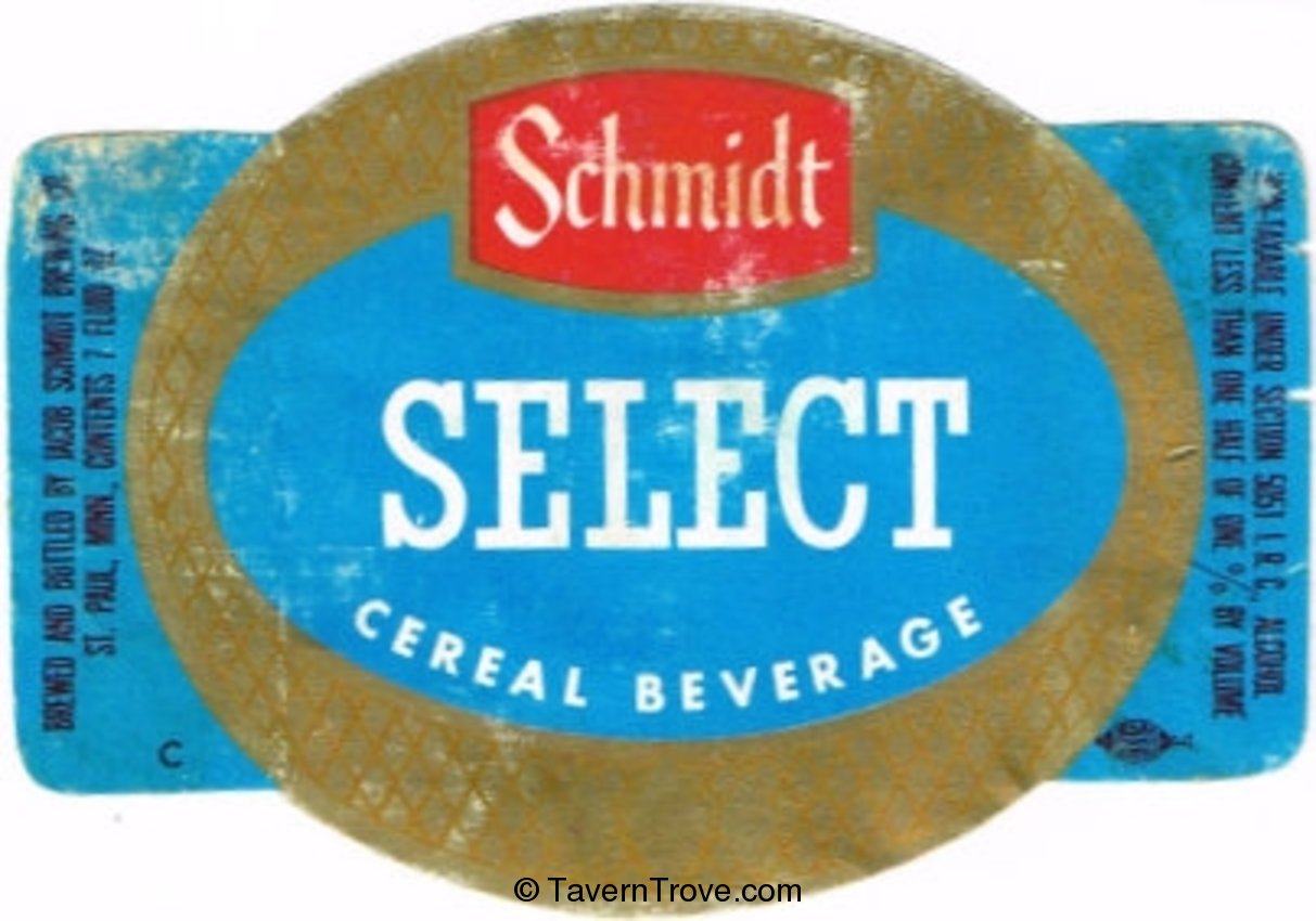 Schmidt Select Cereal Beverage