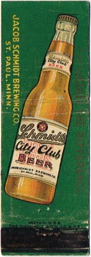 Schmidt City Club Beer