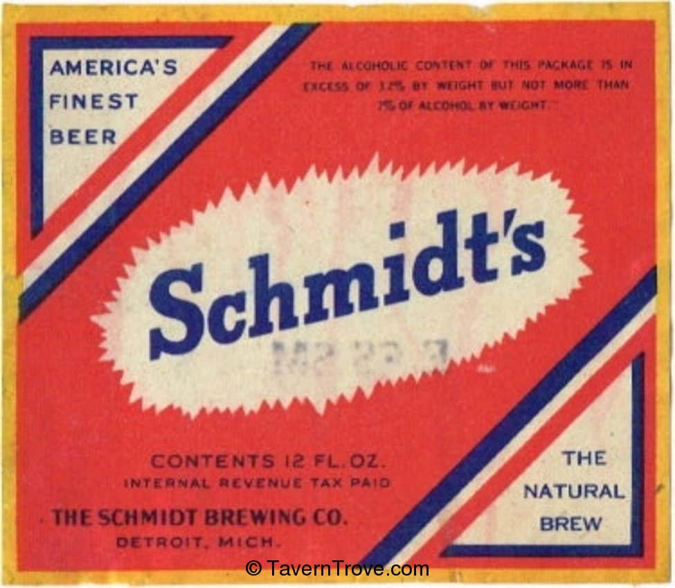 Schmidt's Beer 