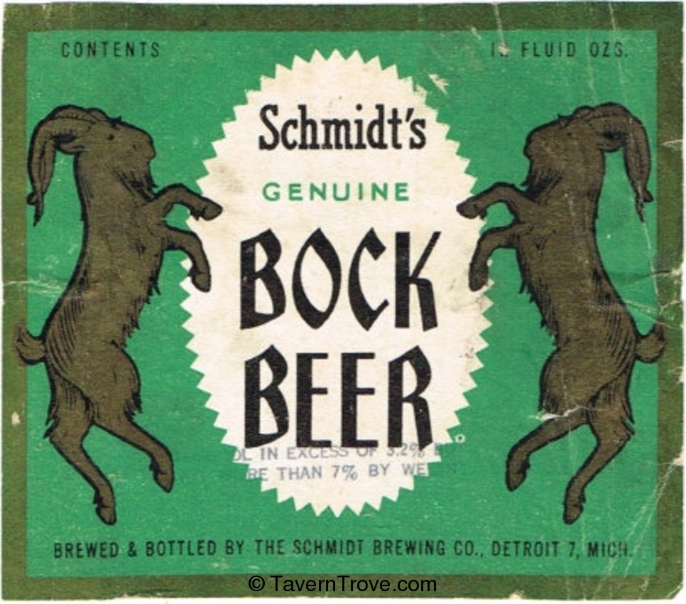 Schmidt's Bock Beer