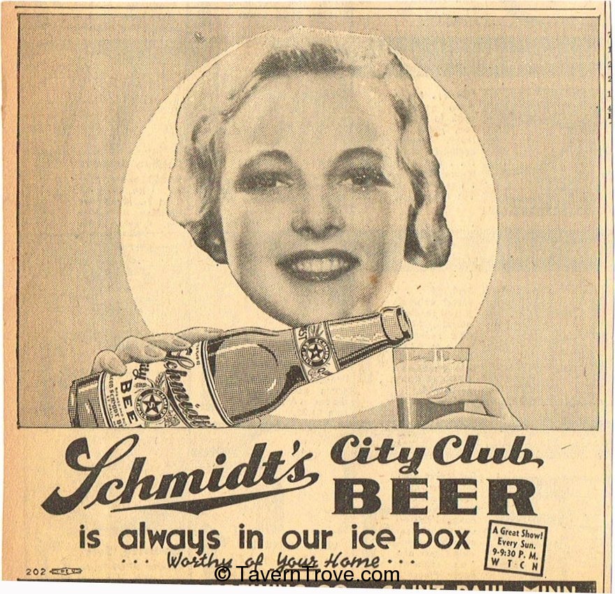 Schmidt's City Club Beer