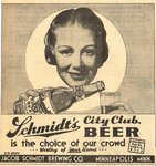 Schmidt's City Club Beer