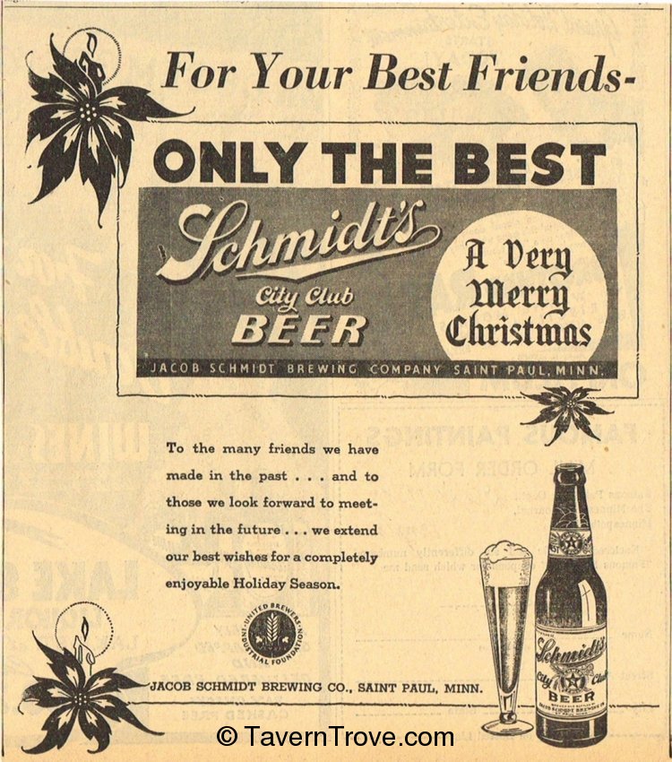 Schmidt's City Club Beer