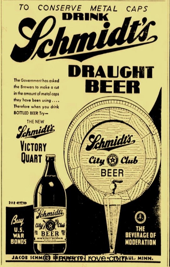 Schmidt's Draught Beer