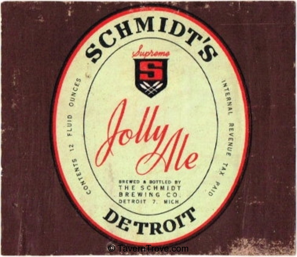 Schmidt's Jolly Ale