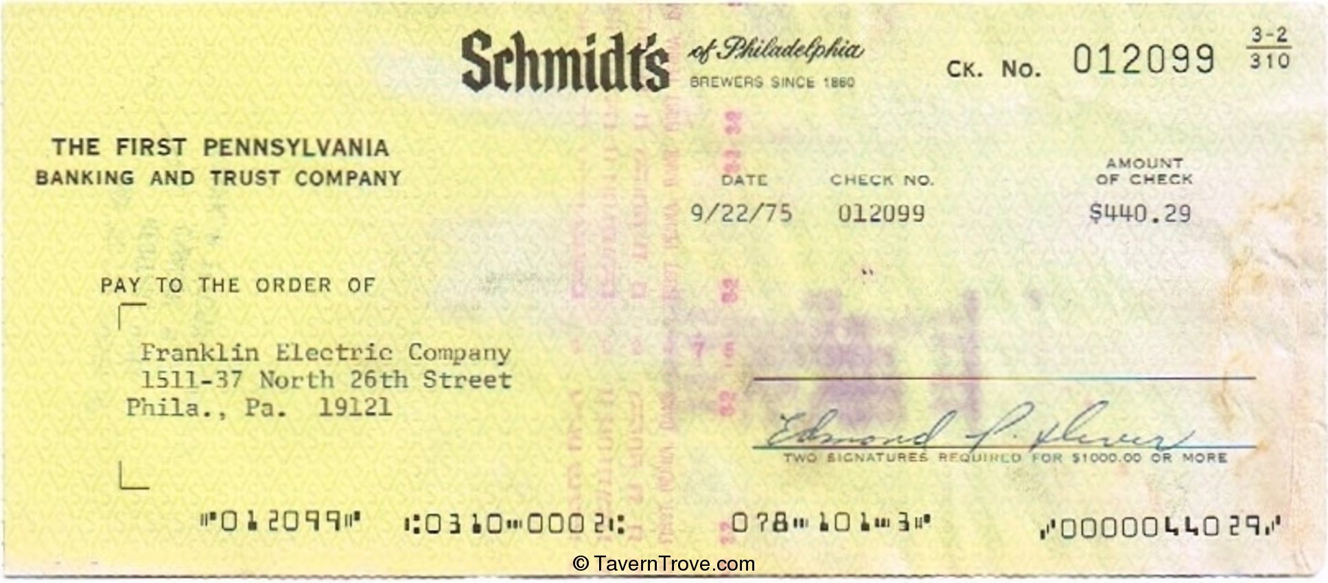 Schmidt's of Philadelphia Beer