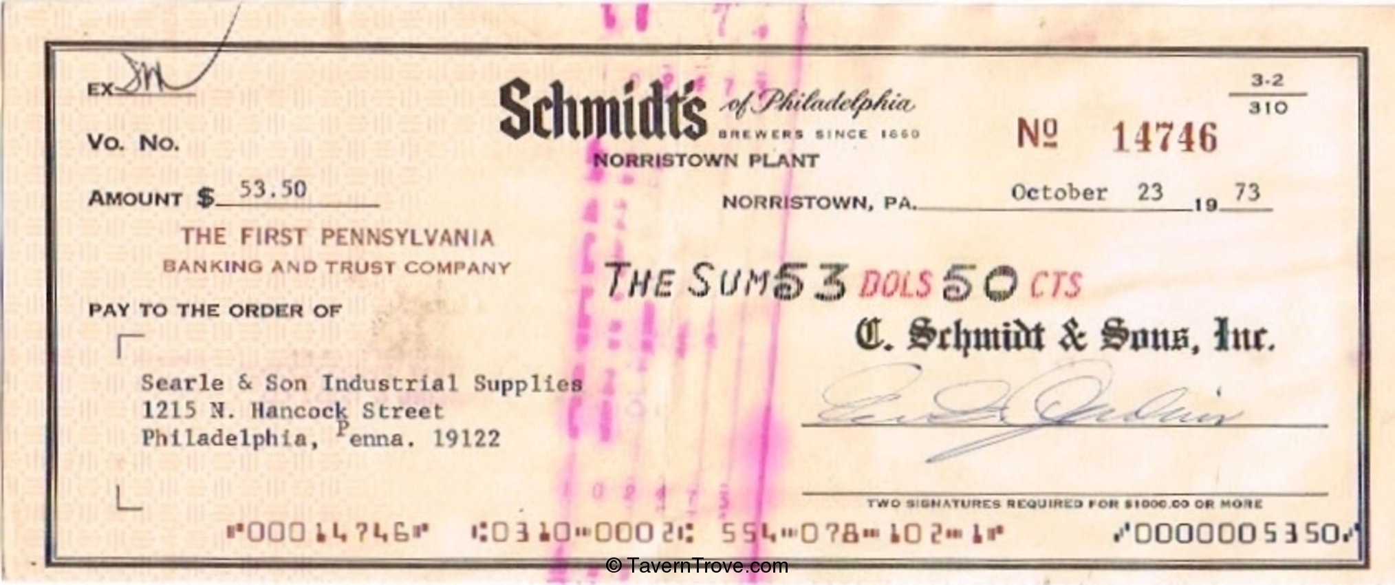 Schmidt's of Philadelphia Beer