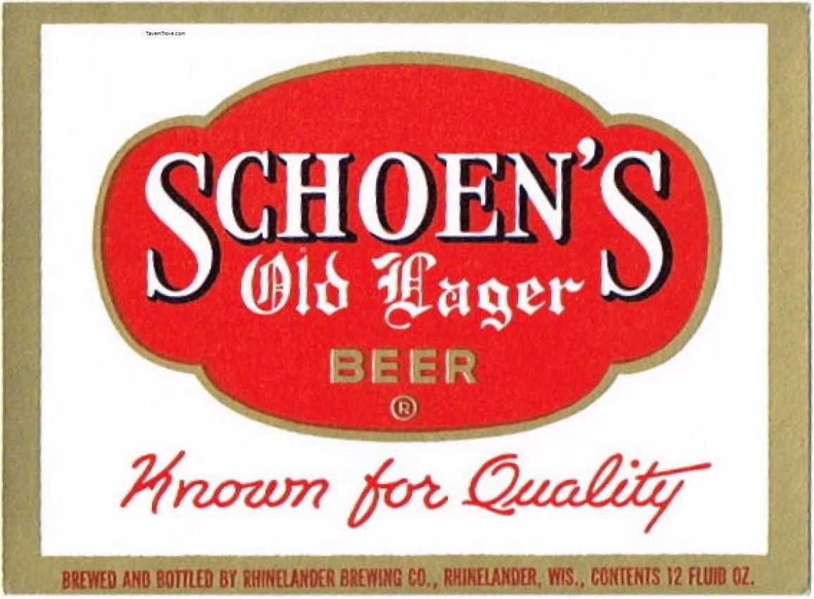 Schoen's Old Lager Beer