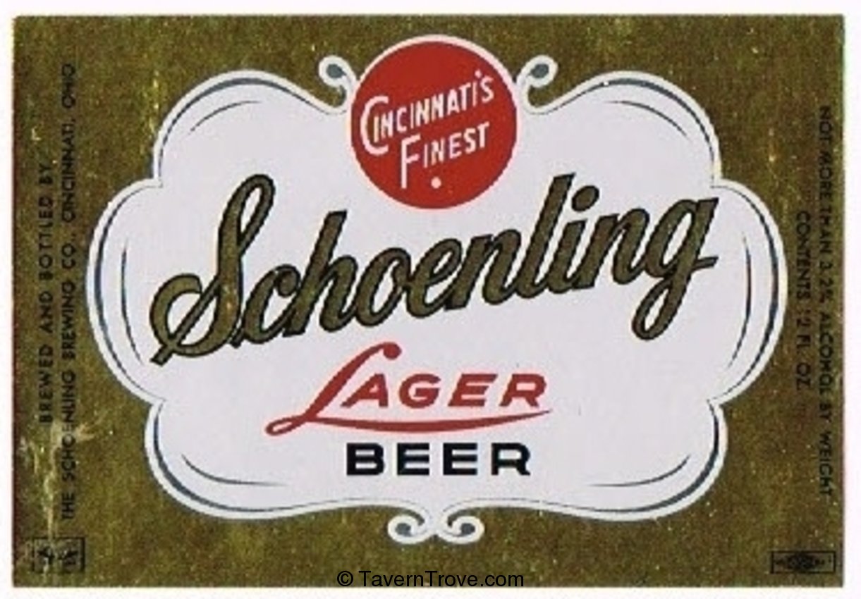 Schoenling Lager  Beer