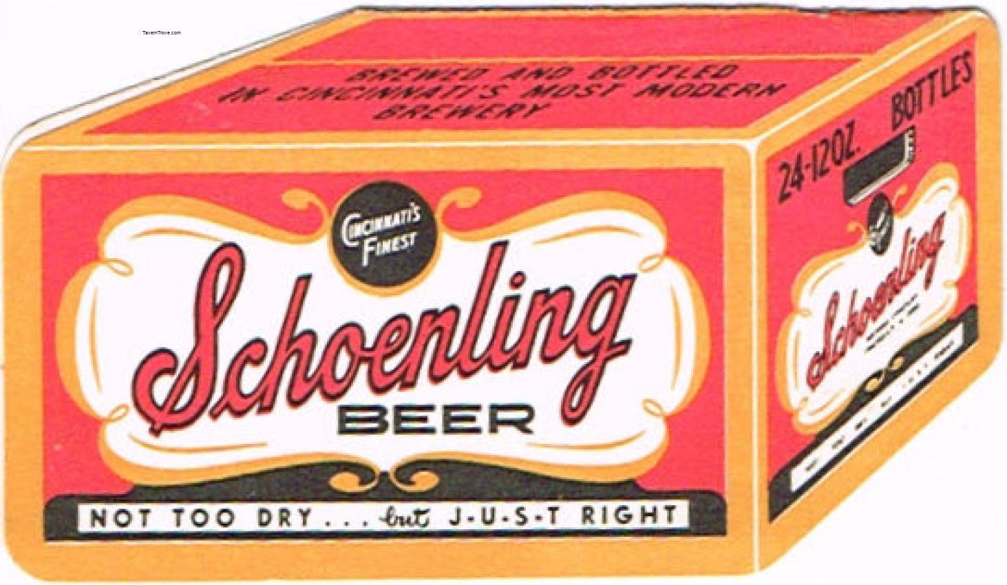 Schoenling Beer - Edward Mullins Folding