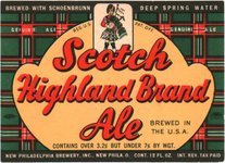 Scotch Highland Brand Ale