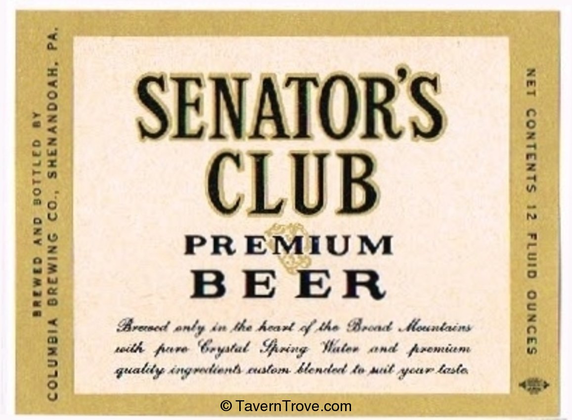 Senator's Club Beer