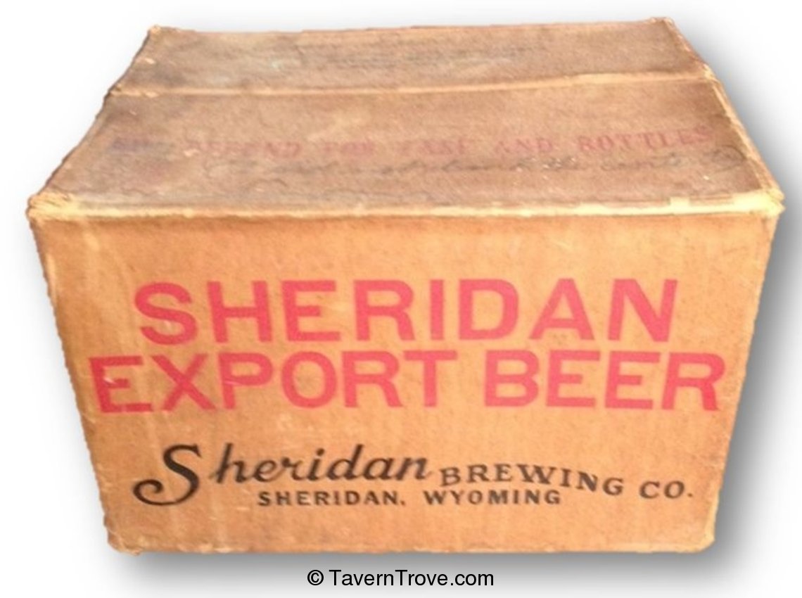 Sheridan Export Beer