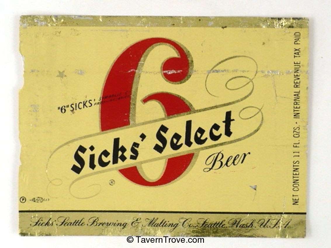 Sicks' Selct Beer