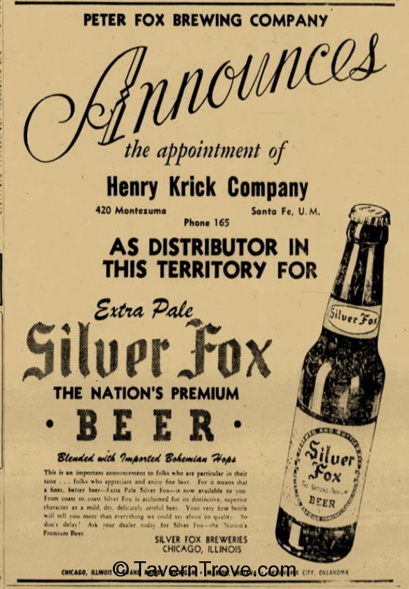 Silver Fox Beer