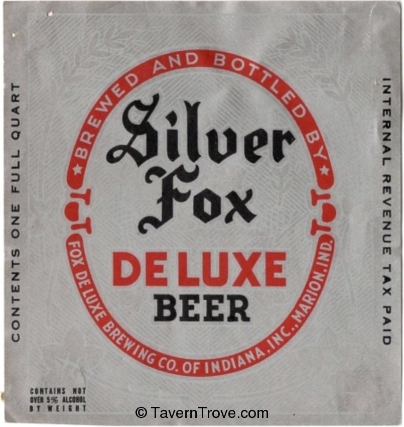 Silver Fox De Luxe Beer