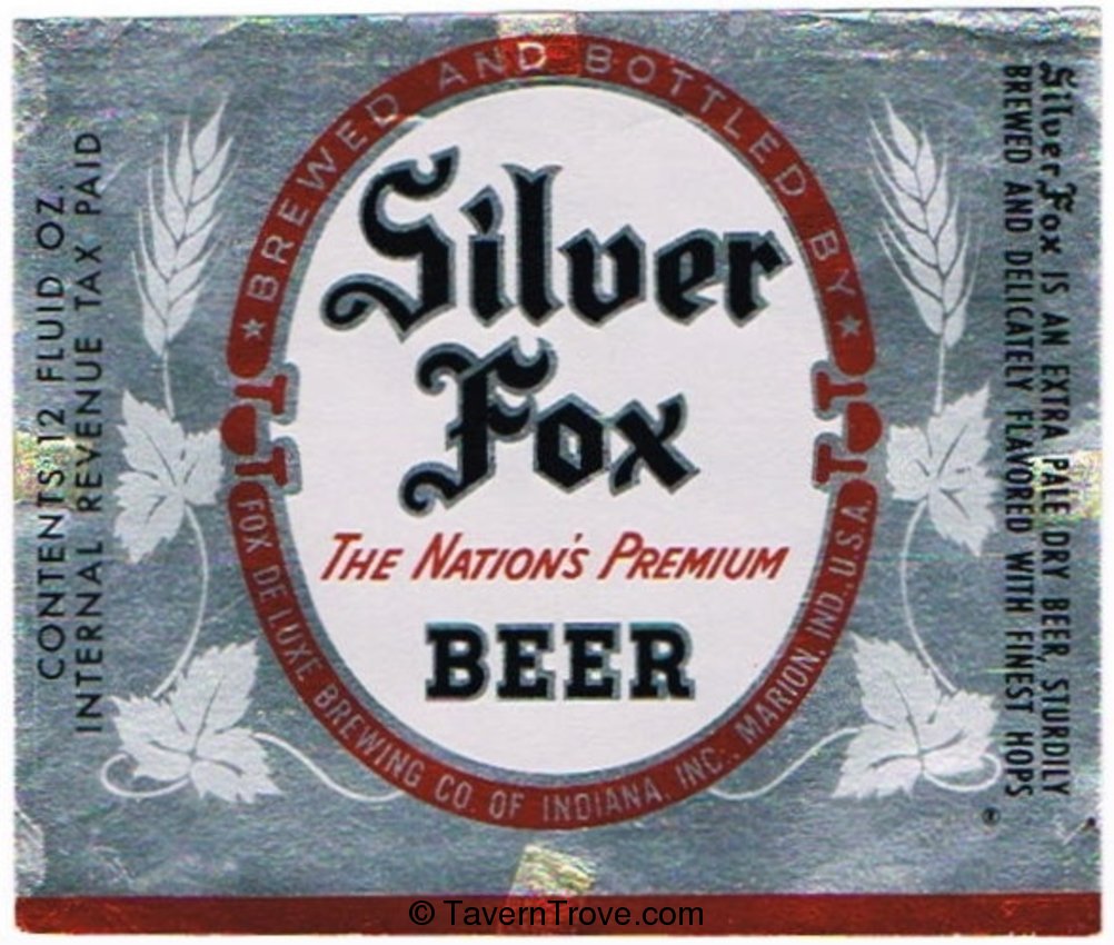 Silver Fox De Luxe Beer