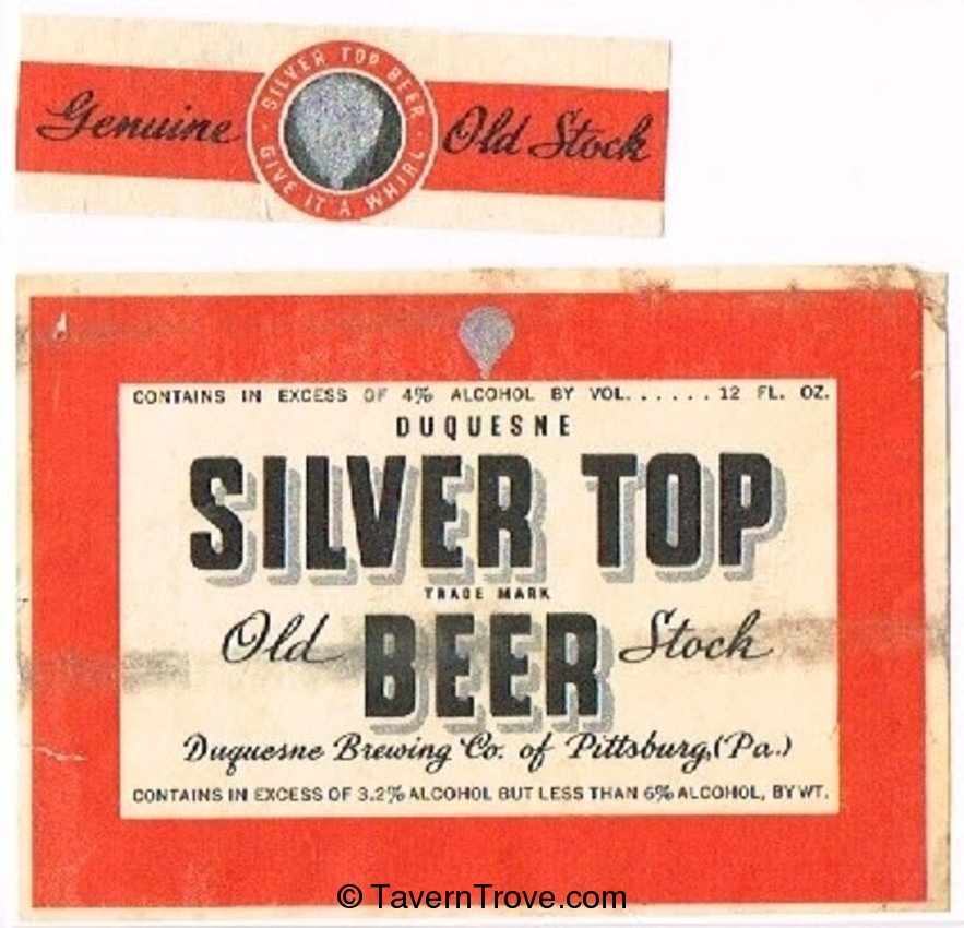 Silver Top Beer