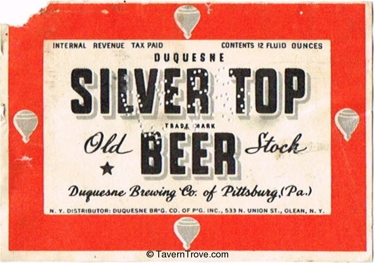 Silver Top Beer