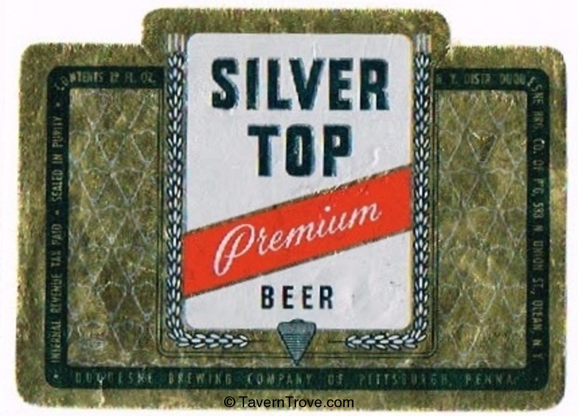 Silver Top Premium Beer