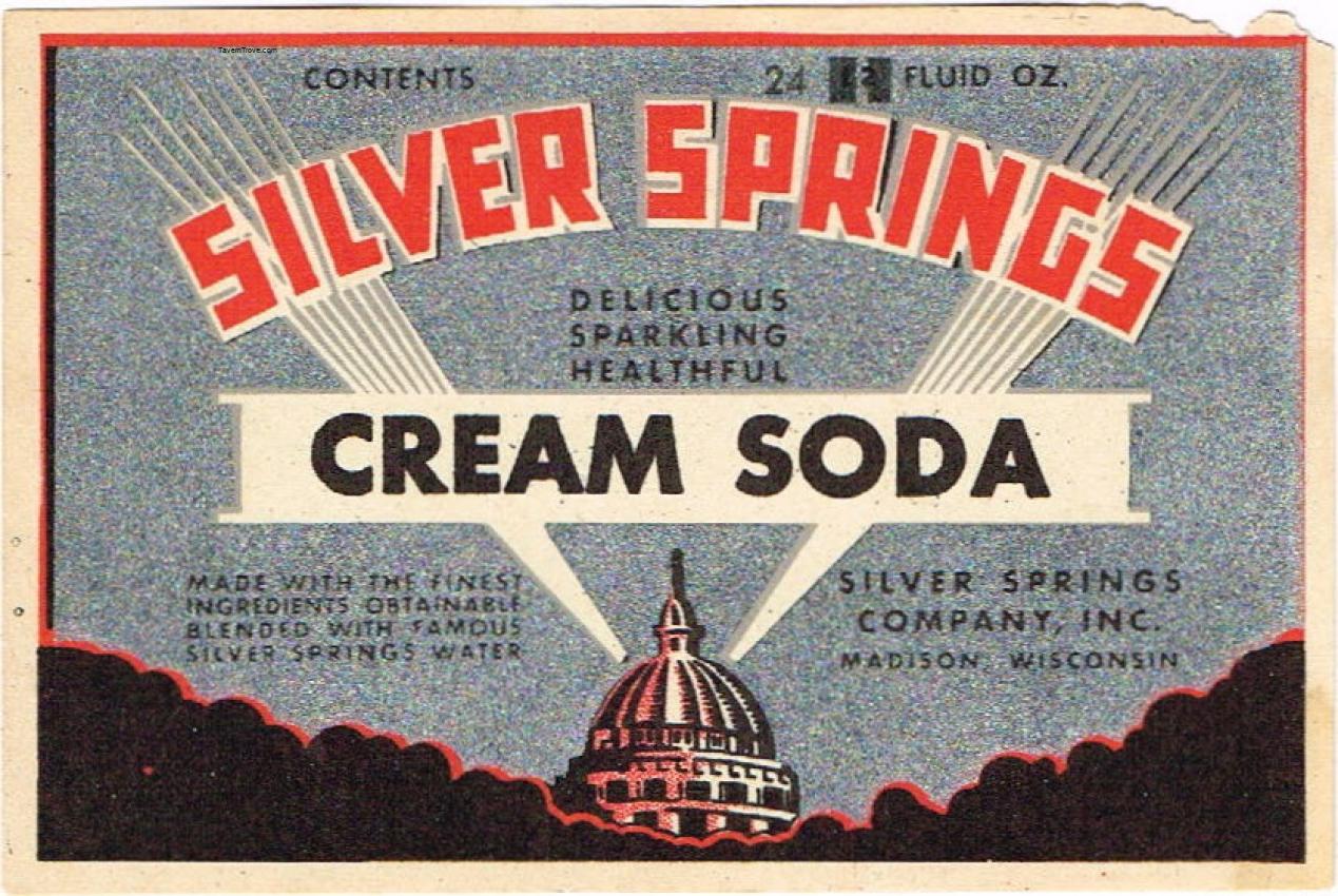 Silver Springs Cream Soda Madison Wisconsin