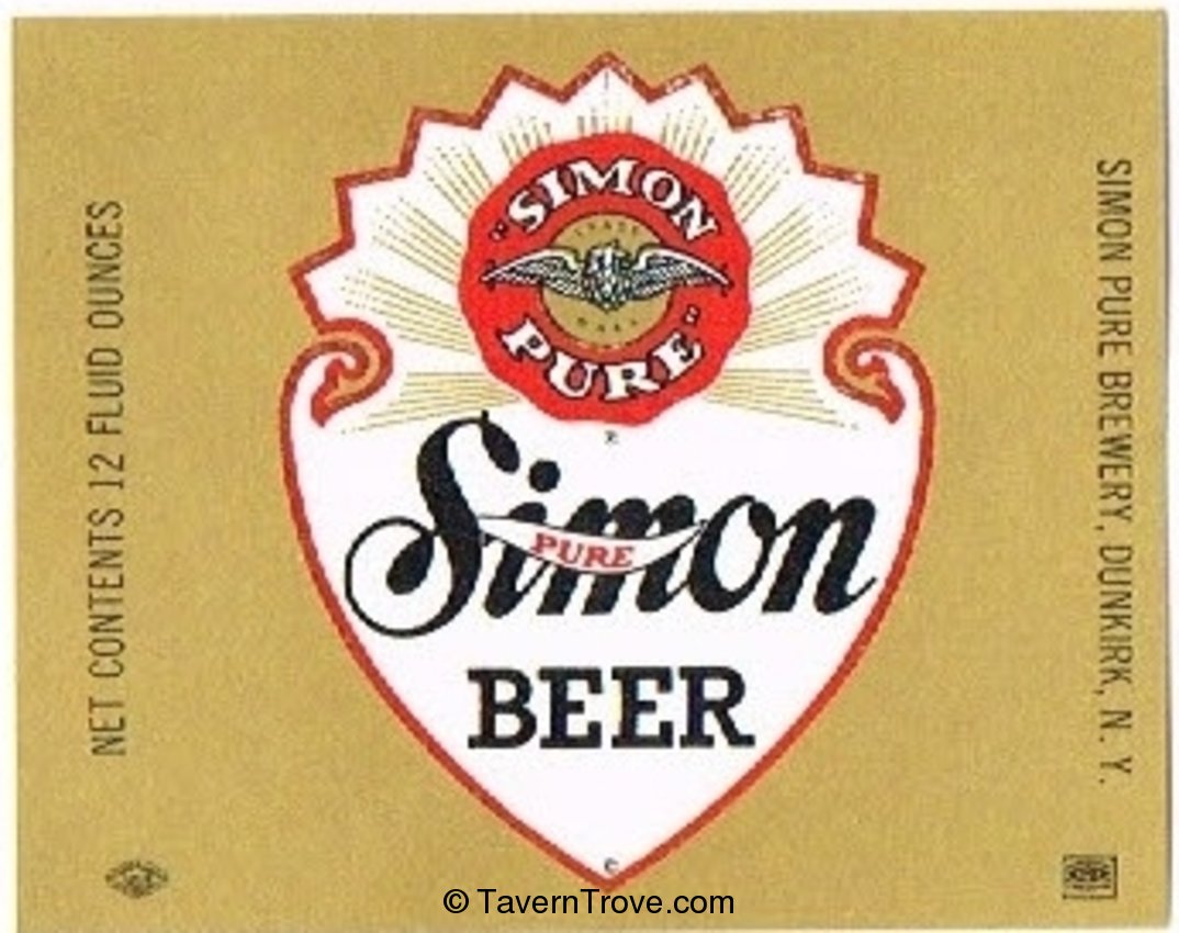 Simon Pure Beer 