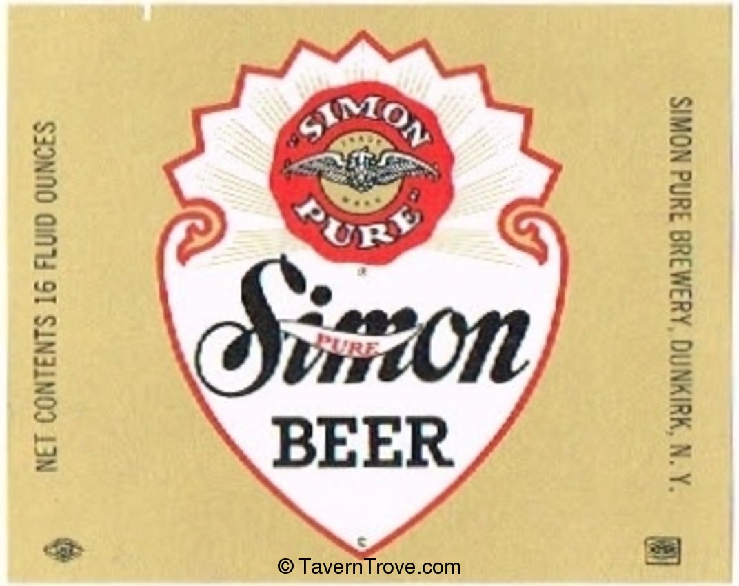 Simon Pure Beer 