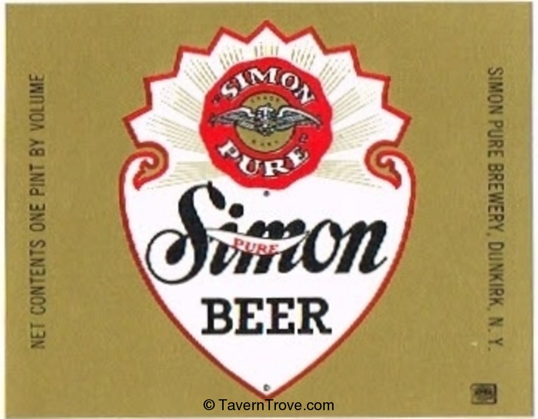 Simon Pure Beer 