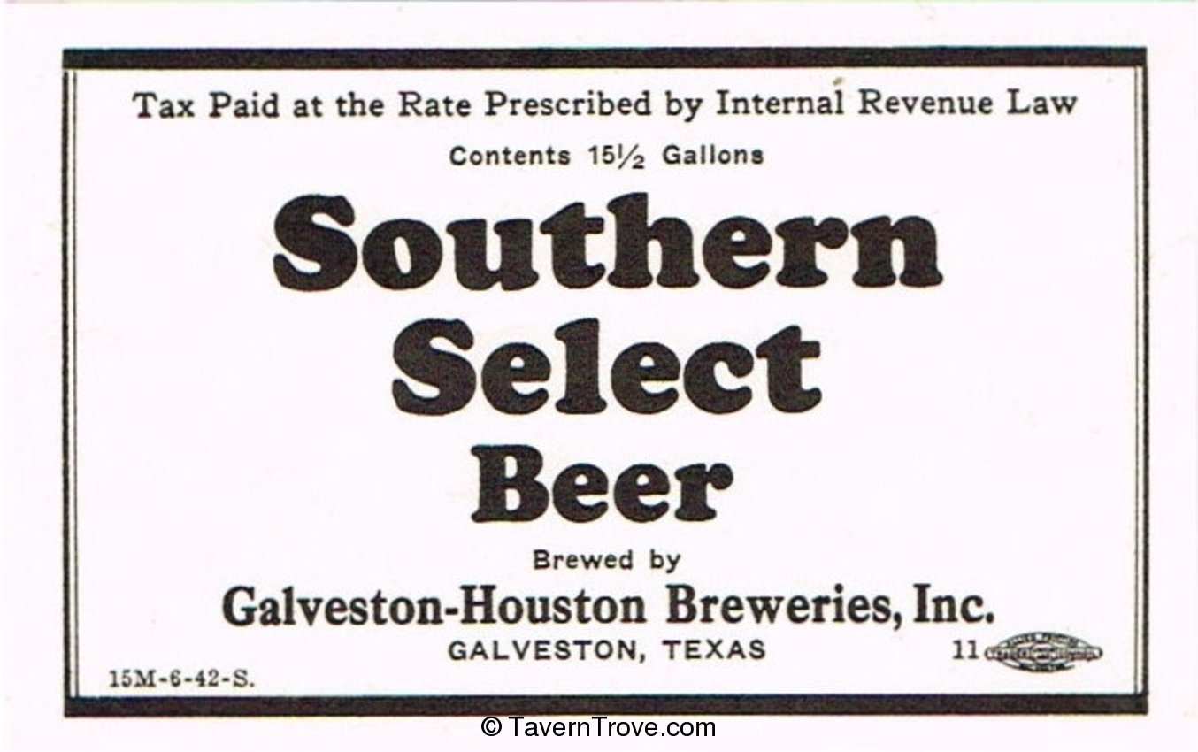 Southern Select Beer