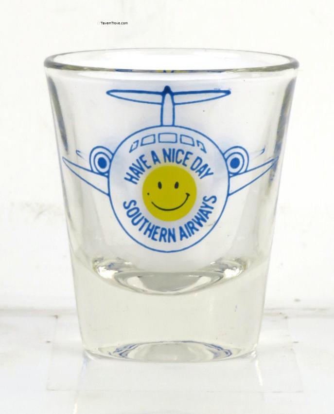 Southern Airways 24th Year Shotglass