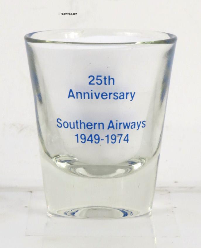 Southern Airways 25th Year Shotglass