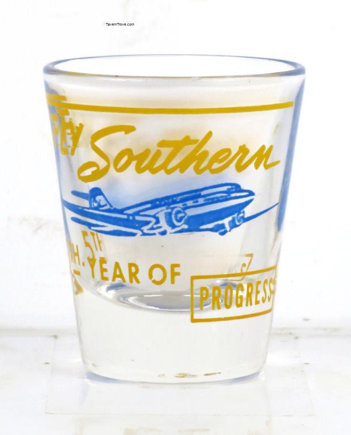 Southern Airways 5th Year Shotglass