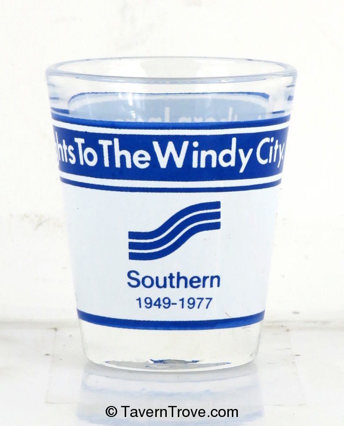 Southern Airways Chicago Shotglass