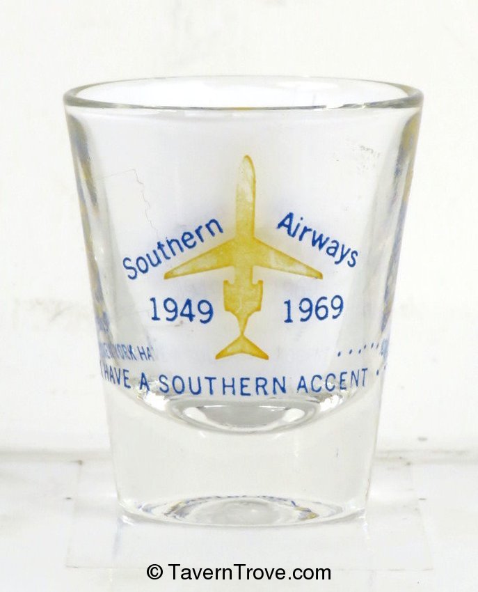 Southern Airways Washington DC Shotglass