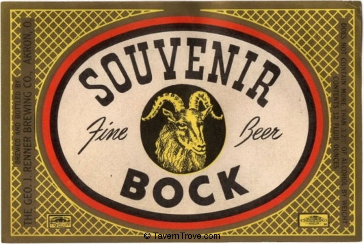 Souvenir Bock Beer