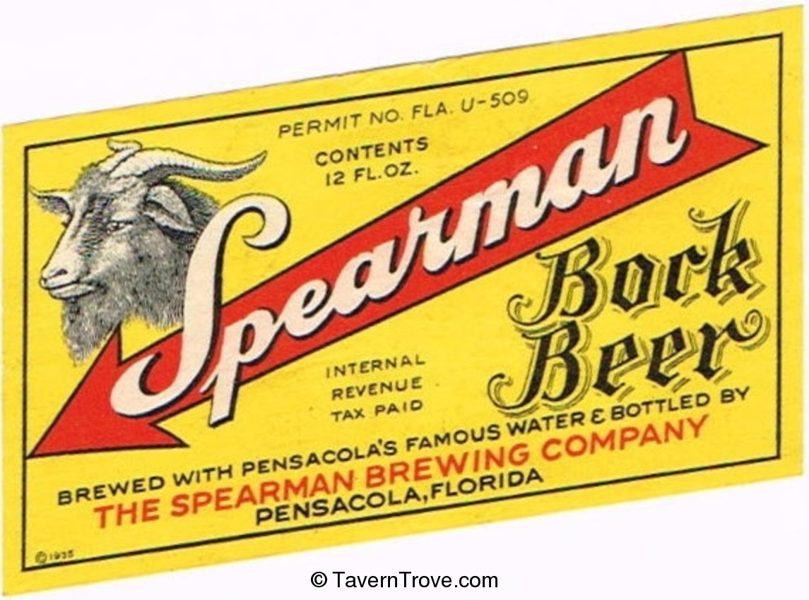 Spearman Bock Beer