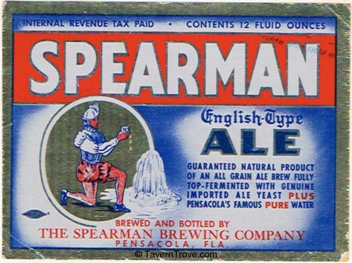 Spearman English Type Ale