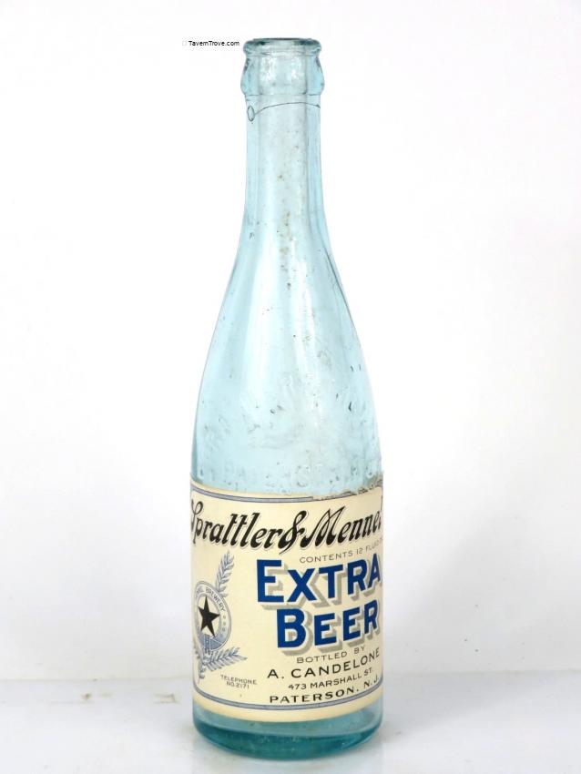 Sprattler & Mennel Extra Beer (applied label)