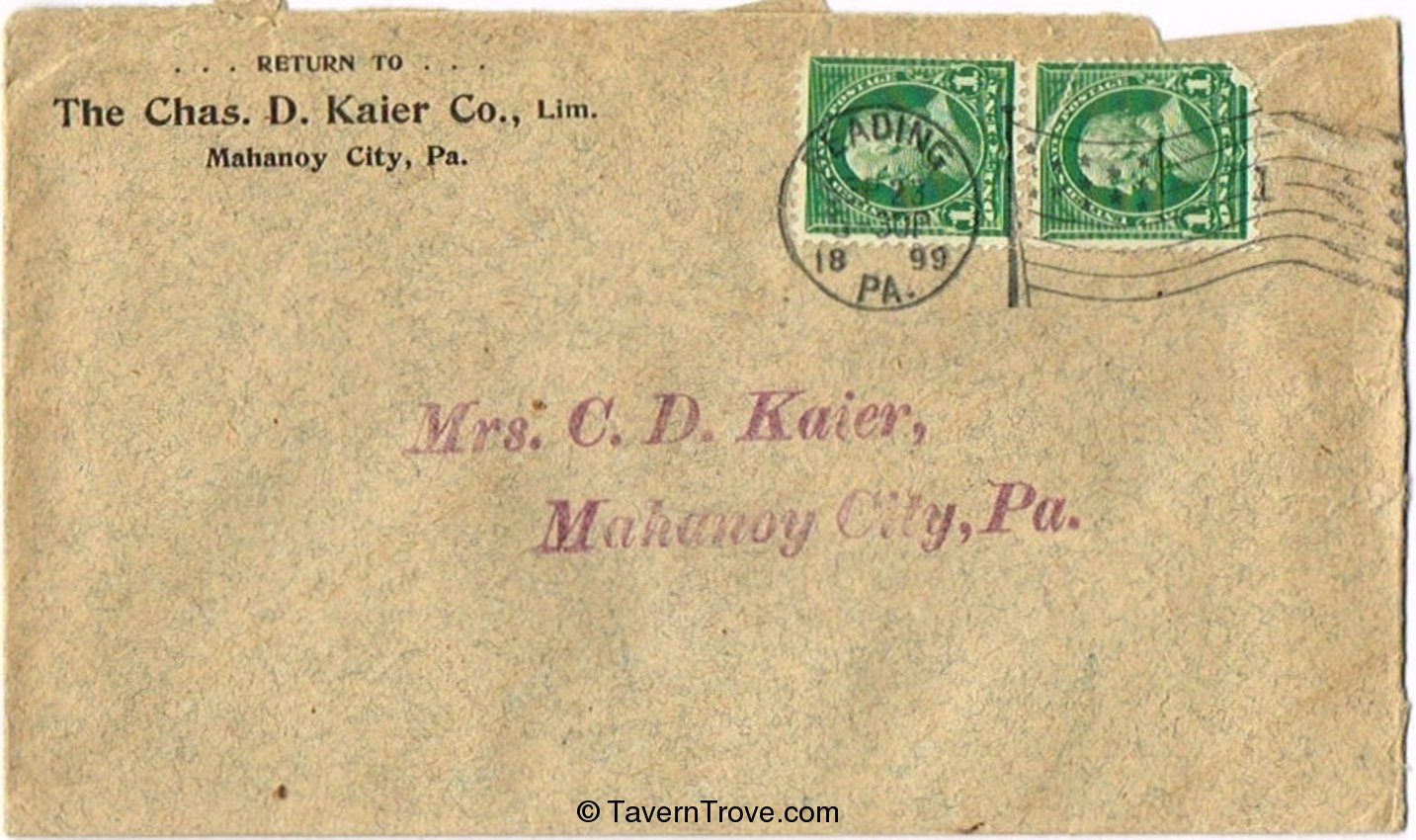 Stamped Cover