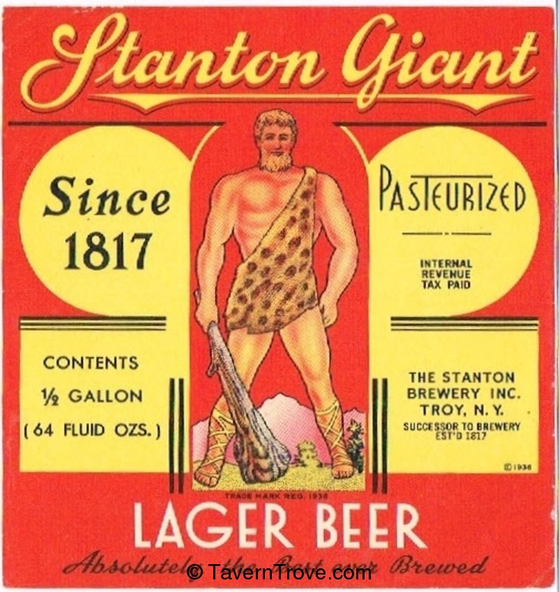 Stanton Giant Lager Beer