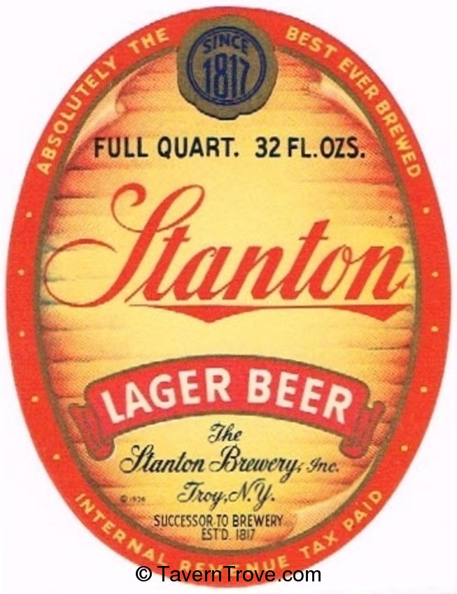 Stanton Lager  Beer