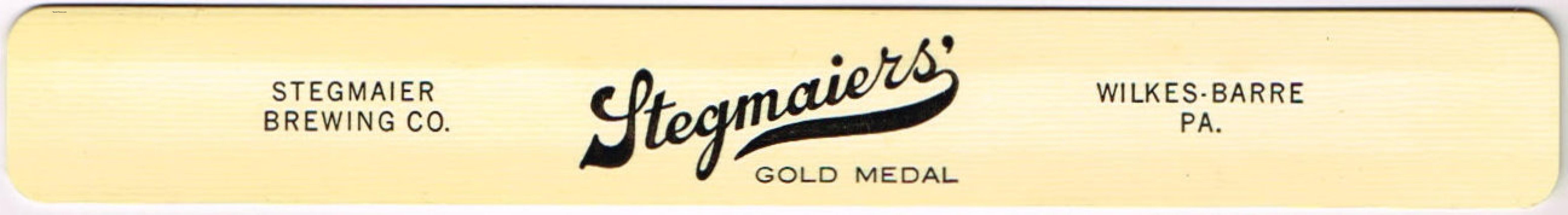 Stegmaier's Beer (fllattened)