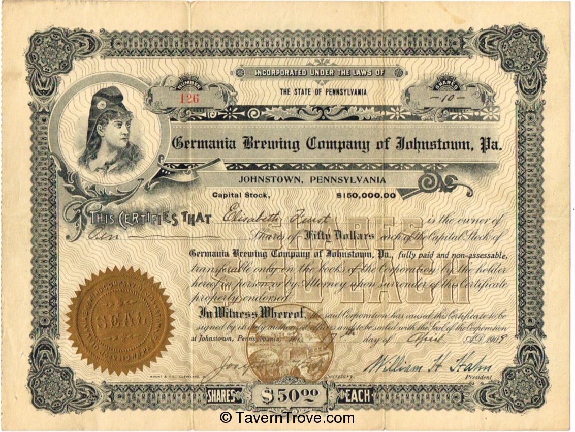 Stock Certificate