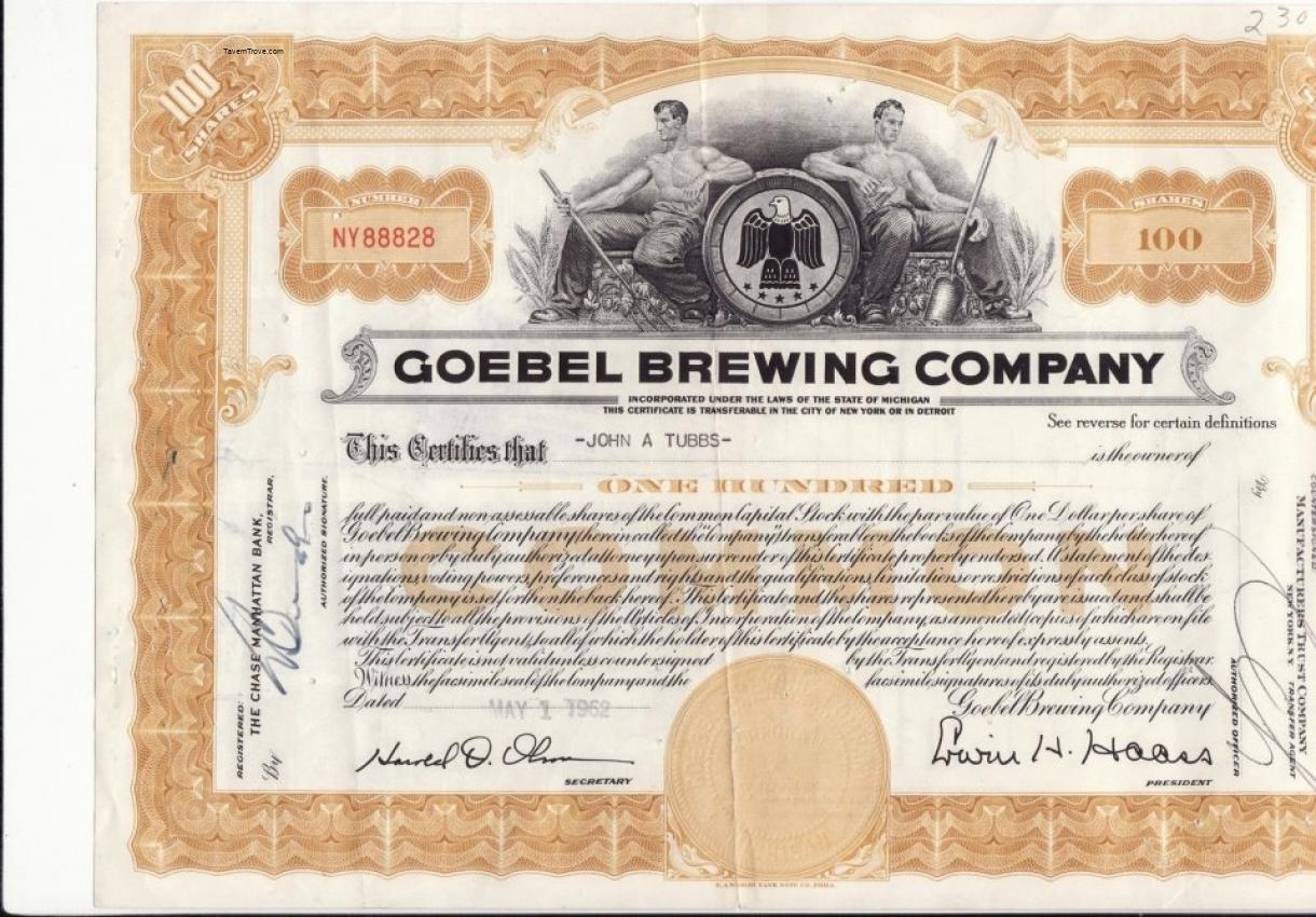 Stock Certificate