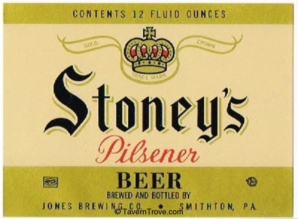 Stoney's Pilsener Beer