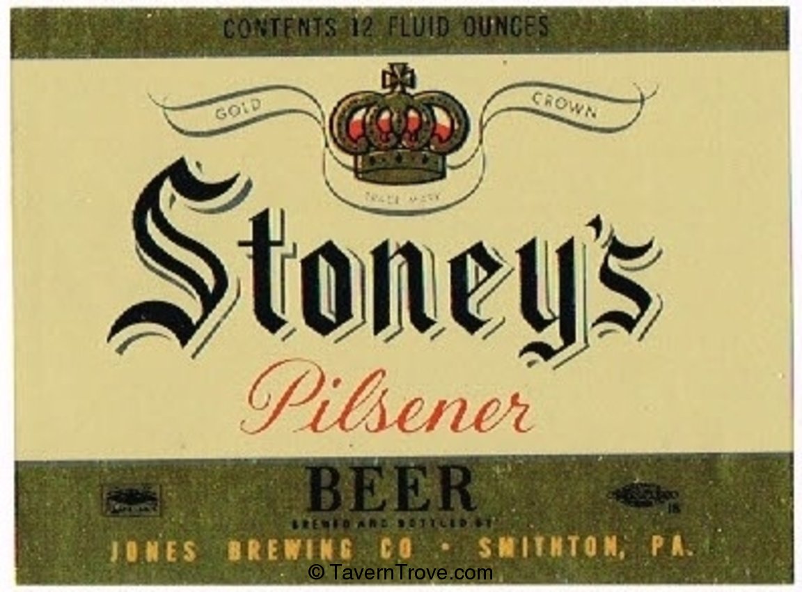 Stoney's Pilsener Beer