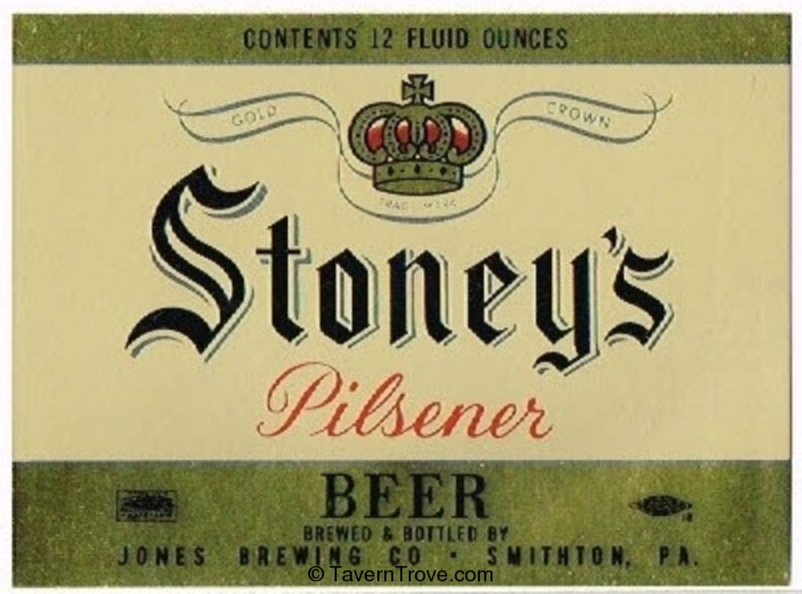 Stoney's Pilsener Beer