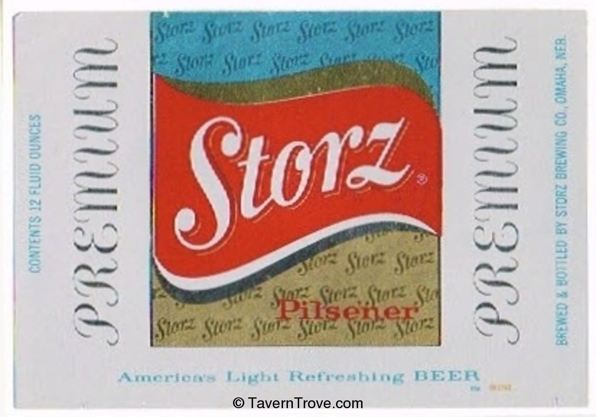 Storz Pilsener Beer